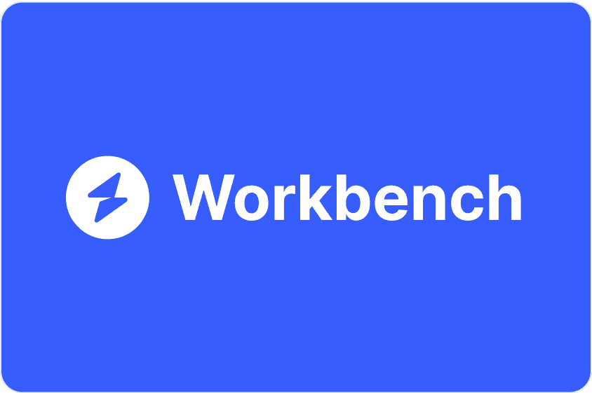 Workbench — product design by Bruno Delorence